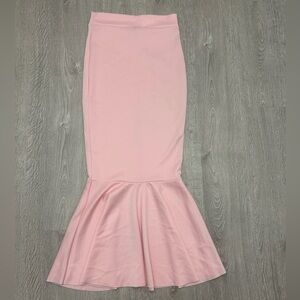Pink Mermaid Midi skirt